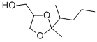 CAS#: 63979-52-2， 2-Methyl-2-(1-Methylbutyl)-1,3-Dioxolane-4-Methanol