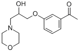 CAS#: 63990-82-9， 3'-(2-Hydroxy-3-Morpholinopropoxy)Acetophenone