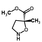 CAS#: 64018-55-9， Methyl (5R)-5-methyl-1,2-oxazolidine-5-carboxylate