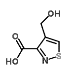 CAS#: 64024-49-3， 4-(Hydroxymethyl)-1,2-thiazole-3-carboxylic acid