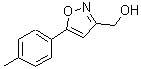 结构式 CAS# 640291-93-6, [5-(4-甲基苯基)-1,2-恶唑-3-基]甲醇