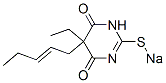 CAS#: 64038-22-8， 5-Ethyl-5-(2-Pentenyl)-2-Sodiothio-4,6(1H,5H)-Pyrimidinedione