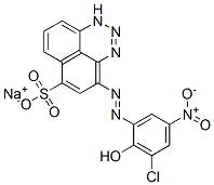 CAS#: 6404-46-2， Sodium 4-[(3-Chloro-2-Hydroxy-5-Nitrophenyl)Azo]-1H-Naphtho[1,8-De]-1,2,3-Triazine-6-Sulphonate