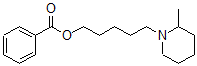 CAS#: 64050-33-5， 5-(2-Methylpiperidino)Pentyl Benzoate