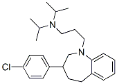 CAS#: 64058-63-5， 2,3,4,5-Tetrahydro-3-(4-Chlorophenyl)-1-[3-(Diisopropylamino)Propyl]-1H-1-Benzazepine