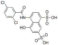CAS#: 6407-95-0， 8-(2,5-Dichlorobenzamido)-1-Naphthol-3,5-Disulfonic Acid