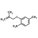 CAS#: 640767-81-3， 4-Methyl-2-[(2-methyl-2-propen-1-yl)oxy]aniline