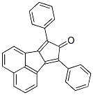 结构式 CAS# 641-57-6, 7,9-二苯基-8H-环戊并[a]苊烯-8-酮