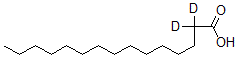 CAS#: 64118-45-2， Pentadecanoic-2,2-D2acid