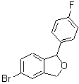 CAS#: 64169-66-0， 5-Bromo-1-(4-fluorophenyl)-1,3-dihydro-2-benzofuran