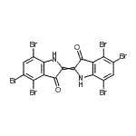 CAS#: 6417-56-7， 4,5,7-Tribromo-2-(4,5,7-Tribromo-3-Oxo-1,3-Dihydro-2H-Indol-2-Ylidene)-1,2-Dihydro-3H-Indol-3-One