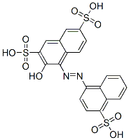 CAS#: 642-59-1， 3-Hydroxy-4-[(4-Sulphonaphthyl)Azo]Naphthalene-2,7-Disulphonic Acid