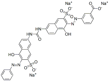 CAS#: 6420-40-2， Trisodium 3-[[1-Hydroxy-6-[[[[5-Hydroxy-6-(Phenylazo)-7-Sulphonato-2-Naphthyl]Amino]Carbonyl]Amino]-3-Sulphonato-2-Naphthyl]Azo]Benzoate