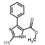 CAS#: 64220-13-9， Methyl 5-phenyl-2-thioxo-2,3-dihydro-1H-imidazole-4-carboxylate