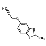 CAS#: 64225-41-8， 2-Methyl-5-(2-propyn-1-yloxy)-1,3-benzothiazole