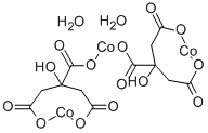 structure of CAS# 6424-15-3, Cobalt(Ii) Citrate Dihydrate;COBALT(II) CITRATE DIHYDRATE