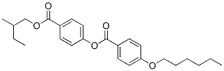 CAS#: 64240-65-9， 4-[(2-Methylbutoxy)Carbonyl]Phenyl 4-(Hexyloxy)Benzoate