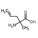 CAS#: 64298-91-5， 2-Amino-2-methyl-4-pentenoic acid