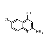 CAS#: 64319-84-2， 2-Amino-6-chloro-4-quinolinol