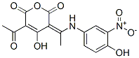 CAS#: 64353-90-8， 5-Acetyl-4-Hydroxy-3-[1-[(4-Hydroxy-3-Nitrophenyl)Amino]Ethylidene]-2H-Pyran-2,6(3H)-Dione