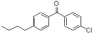 structure of CAS# 64357-64-8, (4-Butylphenyl)(4-chlorophenyl)methanone;4-(1-Butyl)-4'-chlorobenzophenone;4-n-Butyl-4'-chlorobenzophenone;ZINC04242228