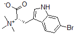 CAS#: 64364-14-3， (aS)-6-Bromo-alpha-Carboxy-N,N,N-Trimethyl-1H-Indole-3-Ethanaminium Inner Salt