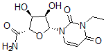 CAS 登录号：64441-03-8， (2S,3S,4R,5R)-5-(3-乙基-2,4-二氧代嘧啶-1-基)-3,4-二羟基四氢呋喃-2-甲酰胺