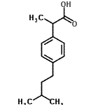 CAS#: 64451-77-0， 2-[4-(3-Methylbutyl)phenyl]propanoic acid