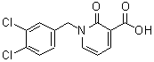 structure of CAS# 64488-03-5, 1-(3,4-Dichlorobenzyl)-2-oxo-1,2-dihydro-3-pyridinecarboxylic acid;1-(3,4-Di<wbr>chloroben<wbr>zyl)-2-ox<wbr>o-1,2-dih<wbr>ydro-3-py<wbr>ridinecar<wbr>boxylic a<wbr>cid;1-(3,4-DI<wbr>CHLOROBEN<wbr>ZYL)-2-OX<wbr>O-1,2-DIH<wbr>YDRO-3-PY<wbr>RIDINECAR<wbr>BOXYLICAC<wbr>ID;1-(3,4-Di<wbr>chloro-be<wbr>nzyl)-2-o<wbr>xo-1,2-di<wbr>hydro-pyr<wbr>idine-3-c<wbr>arboxylic<wbr> acid