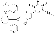 CAS#: 644962-74-3， 1-{2-Deoxy-5-O-[(2,3-dimethoxyphenyl)(diphenyl)methyl]pentofuranosyl}-5-(1-propyn-1-yl)-2,4(1H,3H)-pyrimidinedione