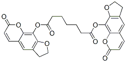 CAS#: 64508-91-4， Heptanedioic Acid, Bis(2,3-Dihydro-7-Oxo-7H-Furo(3,2-g)(1)Benzopyran-9 -Yl)Ester