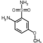 CAS 登录号：6451-50-9， 2-氨基-5-甲氧基苯磺酰胺