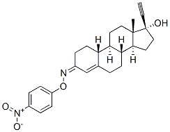 CAS#: 64584-79-8， (17R)-17-Hydroxy-19-Norpregn-4-En-20-Yn-3-One O-(4-Nitrophenyl)Oxime