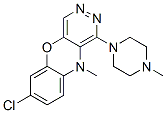 CAS#: 64610-67-9， 7-Chloro-10-Methyl-1-(4-Methyl-1-Piperazinyl)-10H-Pyridazino[4,5-b][1,4]Benzoxazine
