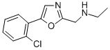 CAS#: 64639-88-9， 2-Ethylaminomethyl-5-(2-Chlorophenyl)Oxazole