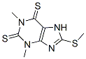 CAS#: 6466-20-2， 3,7-Dihydro-1,3-Dimethyl-8-(Methylthio)-1H-Purine-2,6-Dithione