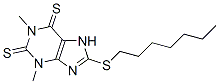 CAS#: 6466-23-5， 1,3-Dimethyl-8-(Heptylthio)-1H-Purine-2,6(3H,7H)-Dithione