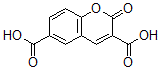 CAS#: 6468-68-4， 2-Oxo-alpha-Chromene-3,6-Dicarboxylic Acid