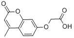 structure of CAS# 64700-15-8, 7-(Carboxymethoxy)-4-Methylcoumarin;2-(4-Methyl-2-Oxo-Chromen-7-Yl)Oxyacetate;2-[(4-Methyl-2-Oxo-7-Chromenyl)Oxy]Acetate;2-(2-Keto-4-Methyl-Chromen-7-Yl)Oxyacetate
