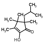 CAS#: 647024-68-8， 2-Hydroxy-5-isobutyl-3,4,4,5-tetramethyl-2-cyclopenten-1-one