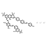 CAS#: 6471-44-9， Trisodium 5-({2,4-Diamino-5-[(8-Hydroxy-6-Sulfonato-2-Naphthyl)Diazenyl]Phenyl}Diazenyl)-4-Hydroxy-3-({4'-[(4-Hydroxyphenyl)Diazenyl]-4-Biphenylyl}Diazenyl)-2,7-Naphthalenedisulfonate