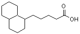 CAS#: 64766-86-5， 5-(Decahydro-1-naphthalenyl)pentanoic acid