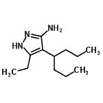 CAS#: 647854-07-7， 5-Ethyl-4-(4-heptanyl)-1H-pyrazol-3-amine