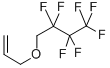 structure of CAS# 648-42-0, Allyl 1H,1H-Heptafluorobutyl Ether;ALLYL 1H,1H-HEPTAFLUOROBUTYL ETHER