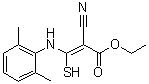 CAS#: 648409-08-9， Ethyl 2-cyano-3-[(2,6-dimethylphenyl)amino]-3-sulfanylacrylate