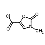 CAS#: 64843-29-4， 3-Methyl-2-oxo-2,3-dihydro-1,3-oxazole-5-carbonyl chloride
