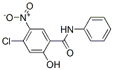 CAS 登录号：6490-98-8， 4-氯-5-硝基水杨基苯胺