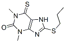 CAS#: 6493-28-3， 8-(Propylthio)-3,7-Dihydro-1,3-Dimethyl-6-Thio-1H-Purin-2-One