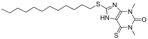 CAS#: 6493-37-4， 6,7-Dihydro-1,3-Dimethyl-8-(Dodecylthio)-6-Thioxo-1H-Purin-2(3H)-One