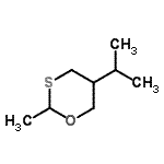CAS#: 64931-59-5， 5-Isopropyl-2-methyl-1,3-oxathiane